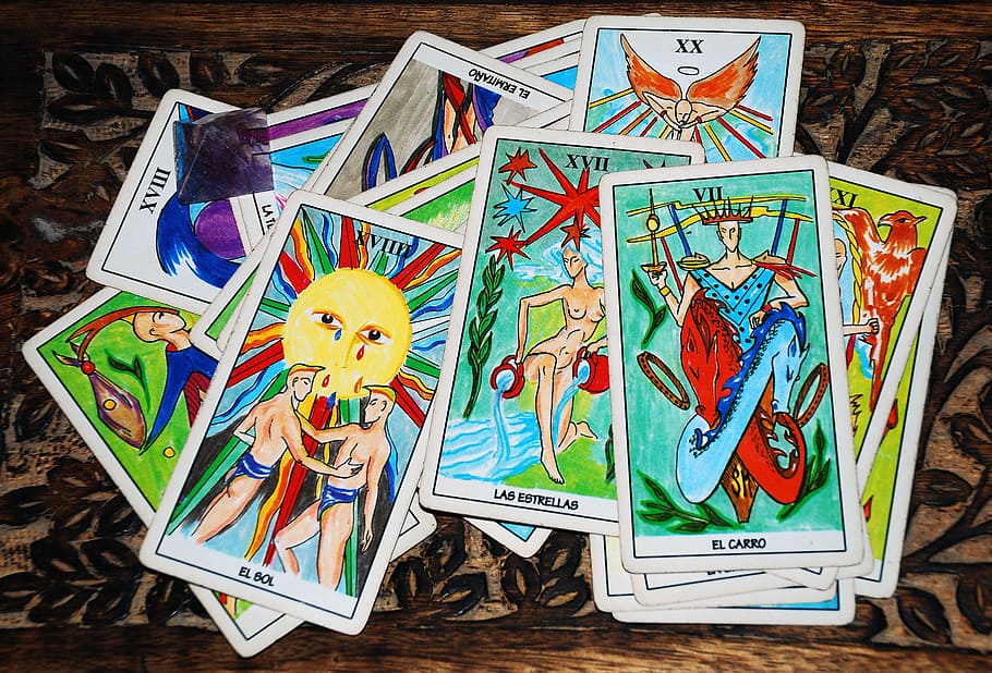 tarot, magic, esotericism, creativity, human representation HD wallpaper