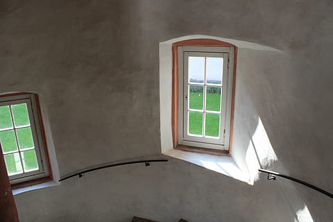 Window, Sunlight, Floor, Monastery, kloster, eberbach, rheingau HD wallpaper