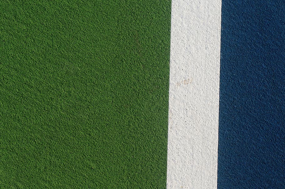 untitled, lines, abstract, green, white, blue, green color, grass, HD wallpaper