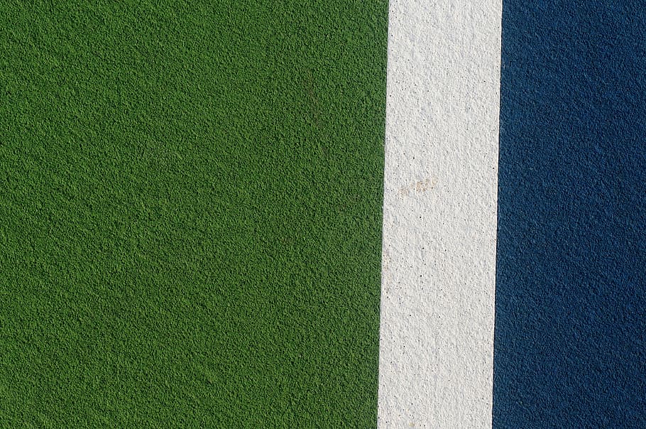 untitled, lines, abstract, green, white, blue, green color HD wallpaper
