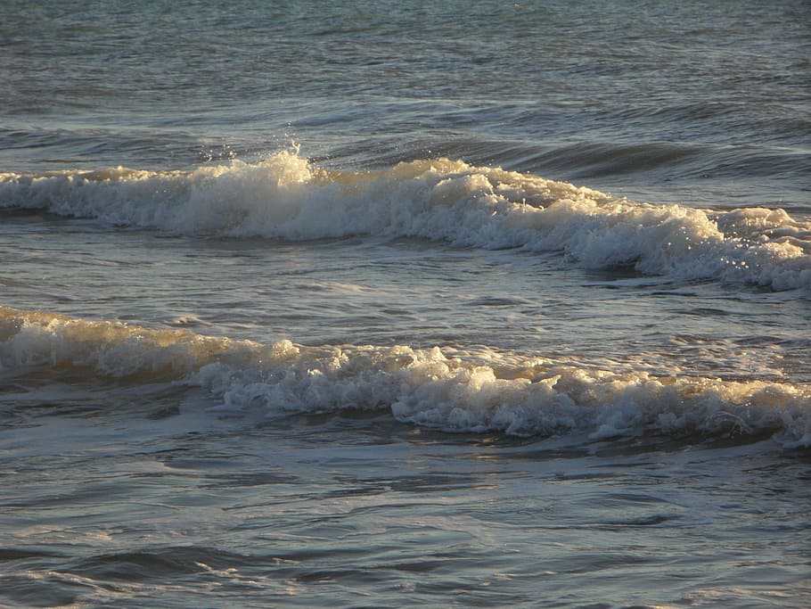 sea, wave, spray, surf, water, coast, mediterranean, waters HD wallpaper