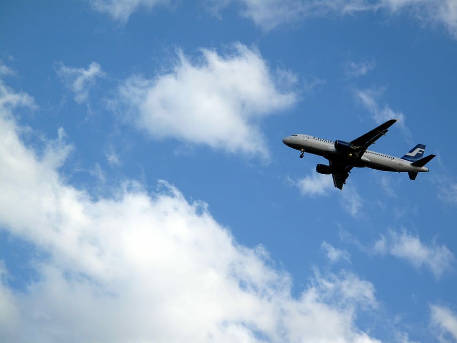 Plane, Cloud, Flight, sky, transportation, blue, cloud - sky HD wallpaper