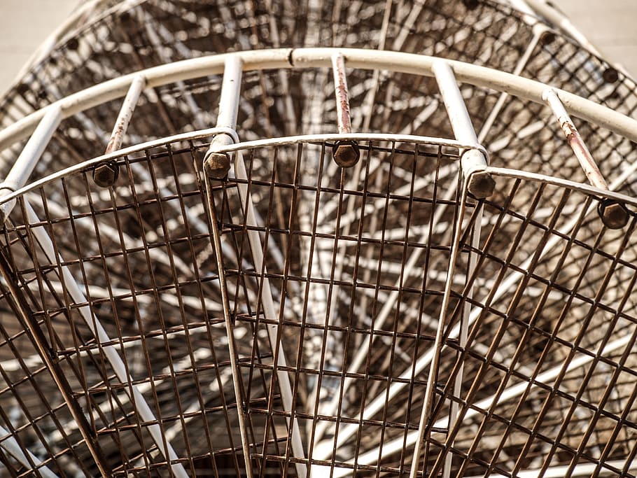 architecture, skyscraper, old, trist, spiral staircase, fire escape HD wallpaper