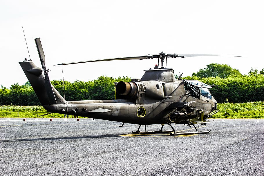 attack, cobra, helicopter, pilot, transportation, military HD wallpaper