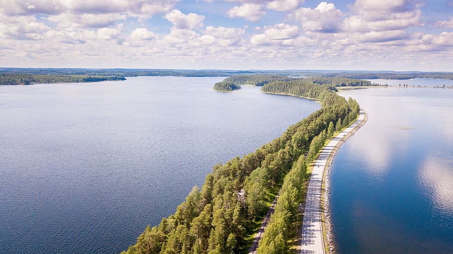 finnish, punkaharju, landscape, summer, lake, being finnish, HD wallpaper