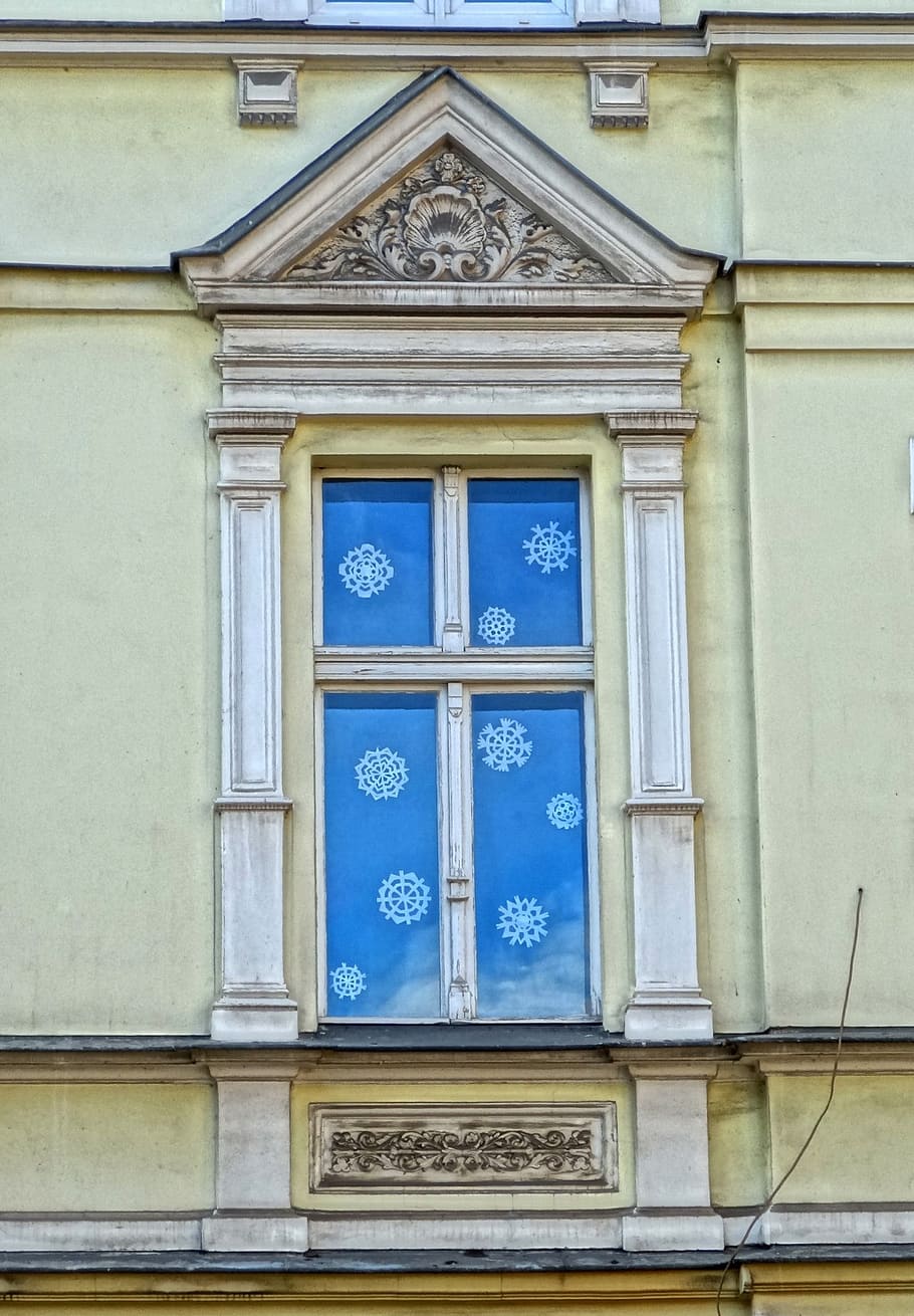 bydgoszcz, window, decor, facade, historic, building, architecture HD wallpaper