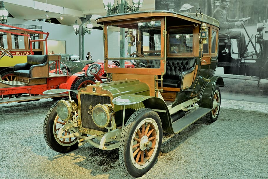 oldtimer, car, museum, mode of transportation, land vehicle HD wallpaper