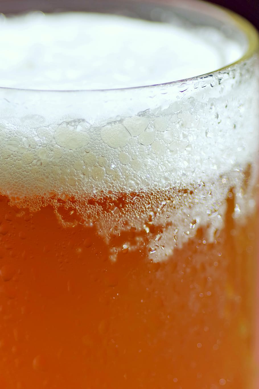 beer, mousse, cold, the drink, refreshment, red, dark, frozen HD wallpaper