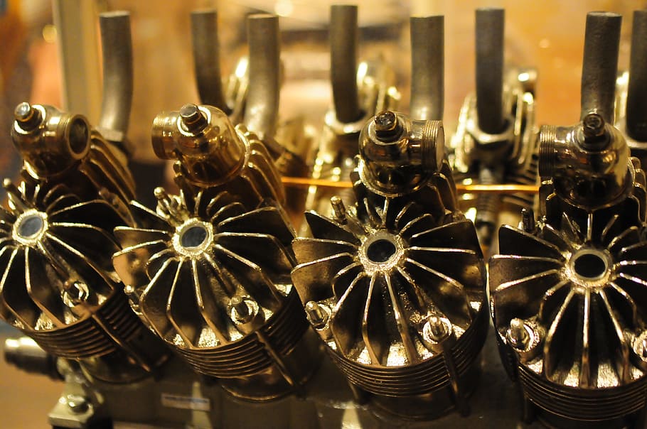 plane engine, air space museum, washington dc, technology, indoors HD wallpaper