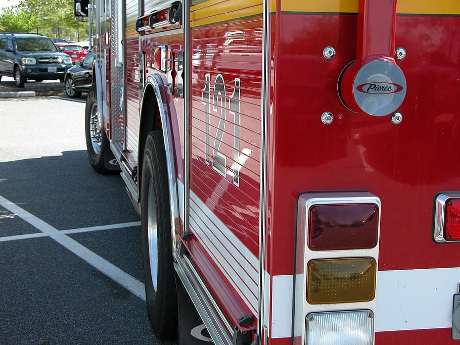 fire engine, fire tender, truck, firetrucks, firefighting, transportation HD wallpaper