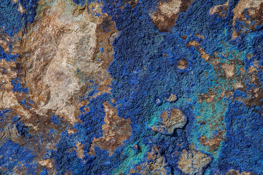 untitled, texture, blue, stone, rock, azure, dyed, color, full frame HD wallpaper