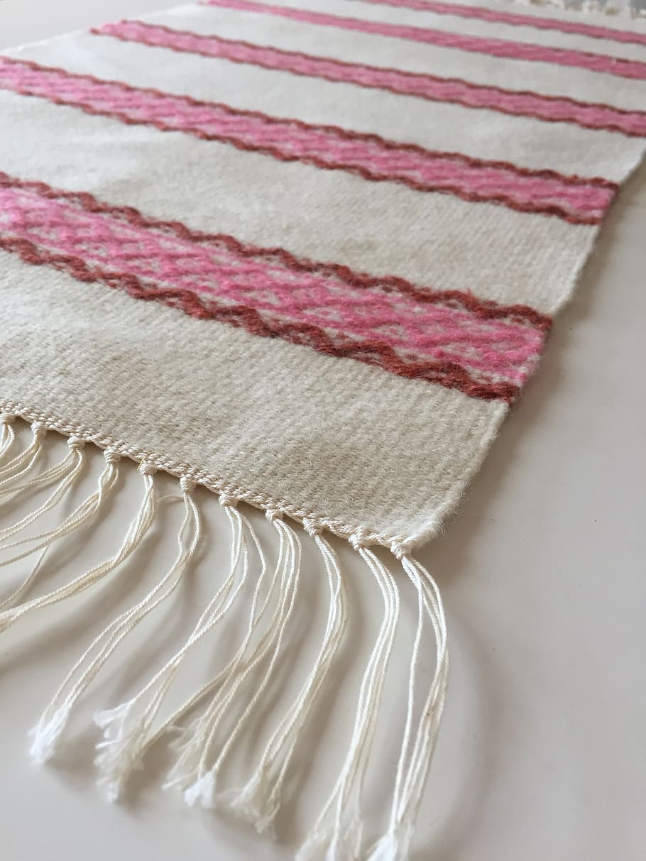 canvas, weave, pink, frans, textile, white color, indoors, still life HD wallpaper