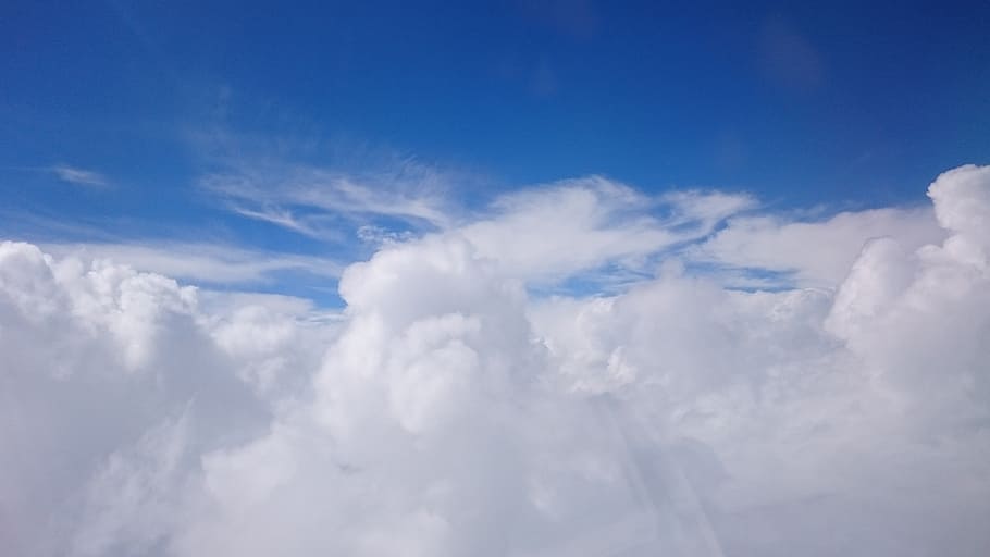sky, cloud, blue, white cloud, grey clouds, cloud - sky, cloudscape HD wallpaper