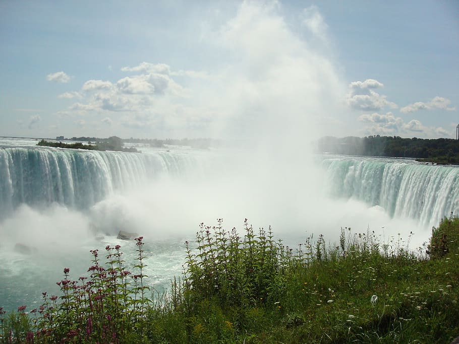 niagara, waterfall, canada, scenics - nature, beauty in nature HD wallpaper