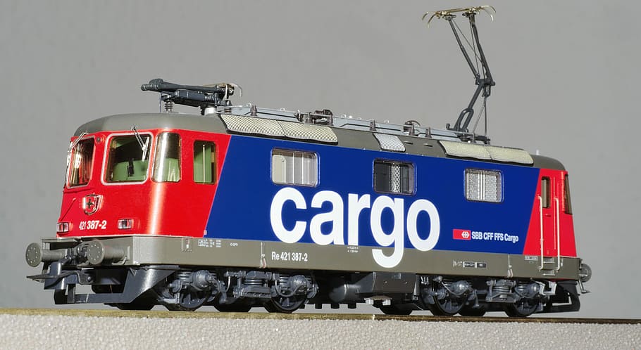 electric locomotive, model, scale h0, model railway, toys, swiss federal railways
