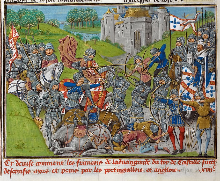 historic, image, battle, knights, painting, artwork, old, representation HD wallpaper
