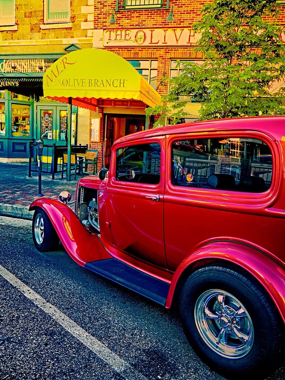 classic, car, vintage, retro, vehicle, automobile, classic cars HD wallpaper