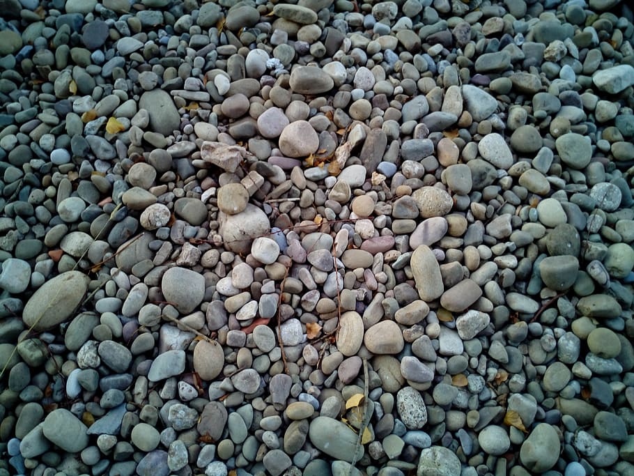 stones, texture, ribera, river, pebble, stone - object, full frame HD wallpaper