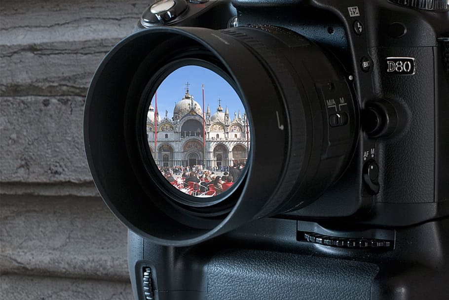 camera, lens flare, reflection, shutter, classic venice, italy HD wallpaper