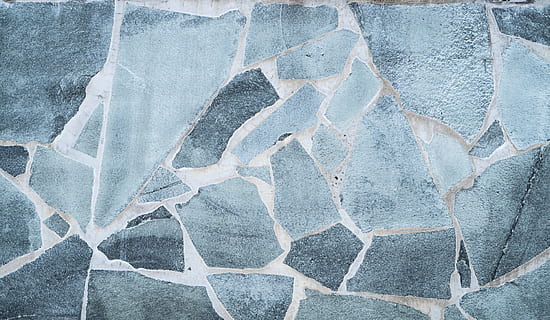 close photo of gray concrete slabs, white, tiles, surface, background HD wallpaper
