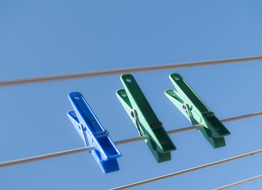 pyykipojat, drying rack, clothes line, sky, summer, blue, no people HD wallpaper