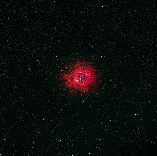 red milky way, red and black wallpaper, sky, star, nebula, space HD wallpaper