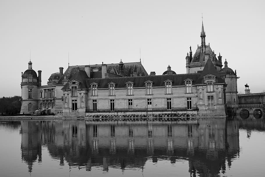 river, architecture, no person, reflection, building exterior HD wallpaper