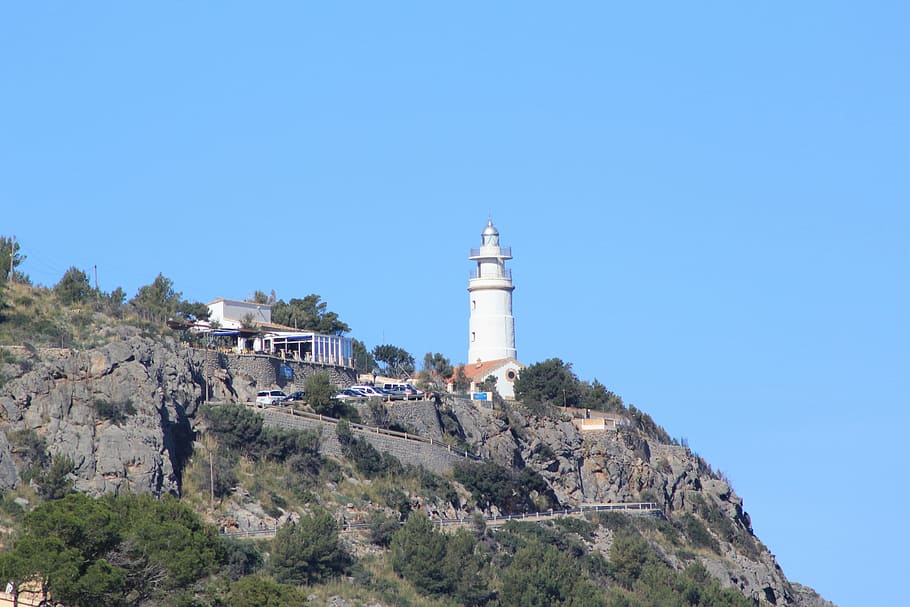 Mallorca, Lighthouse, Cap, Formentor, cap formentor, architecture HD wallpaper