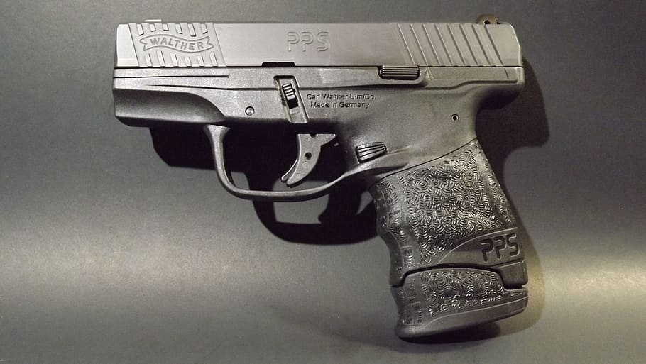 Pistol, Semi-Auto, Handgun, Firearm, 9Mm, protection, close-up, HD wallpaper