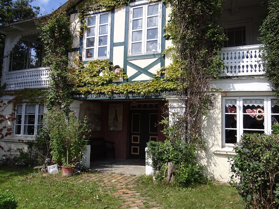 fachwerkhaus, input, home, germany, rügen, built structure HD wallpaper
