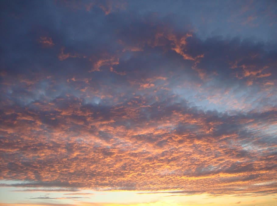 Clouds, Dawn, Sky, nature, sunset, beauty in nature, scenics HD wallpaper