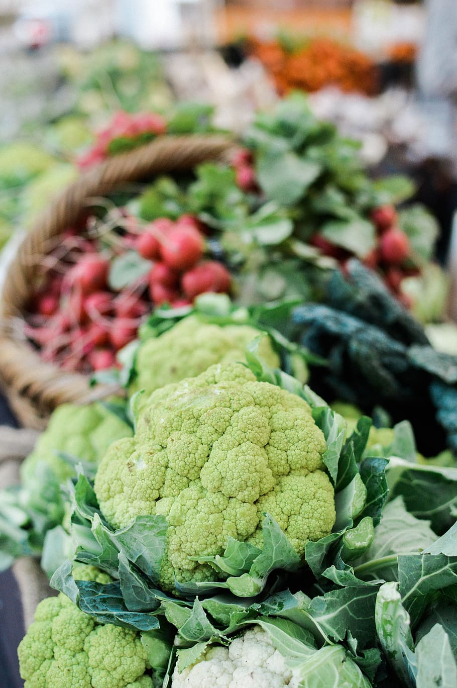 Cauliflower cornicopia | Colorful cauliflower, FRESHFARM Dow… | Flickr