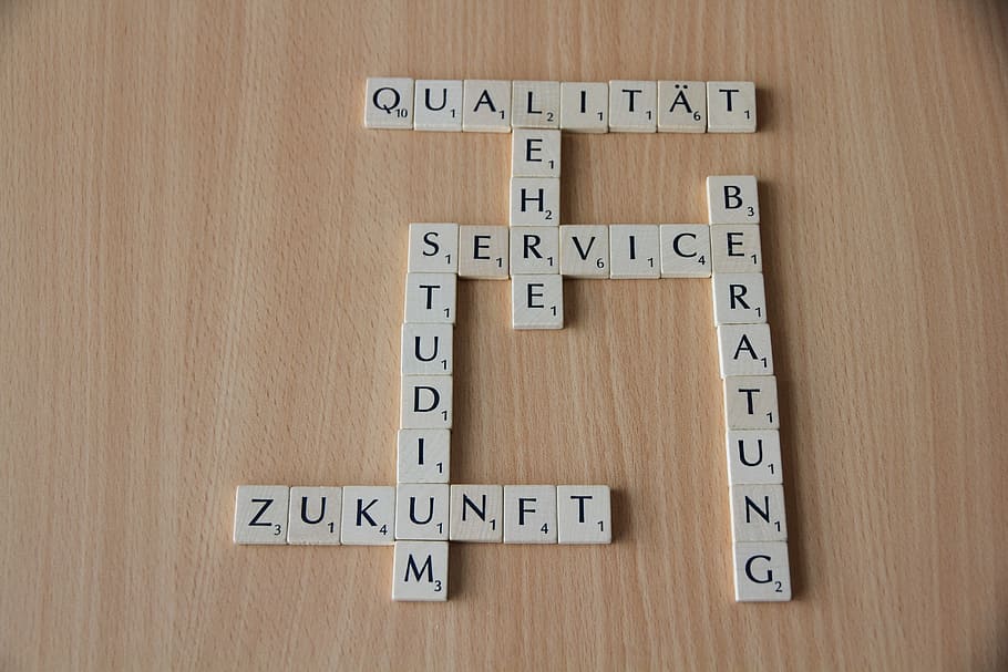 scrabble, words, letters, connect, puzzle, game, play, wood - material HD wallpaper