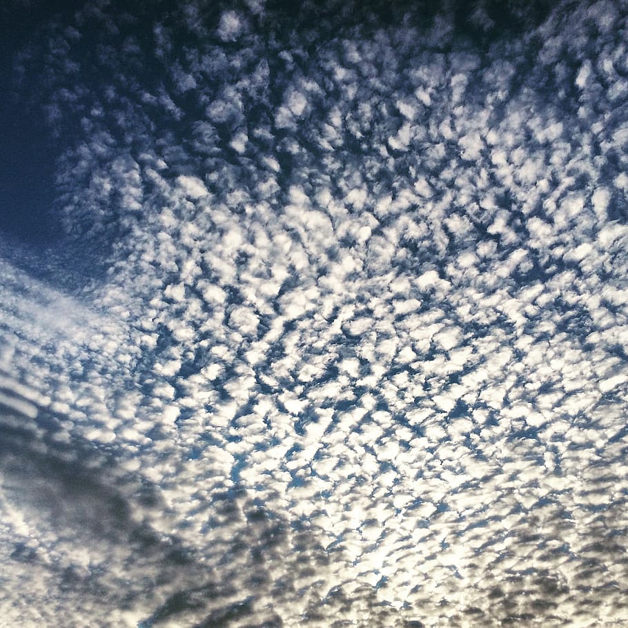 clouds, mood, sky, blue, weather, cloud - sky, no people, beauty in nature HD wallpaper