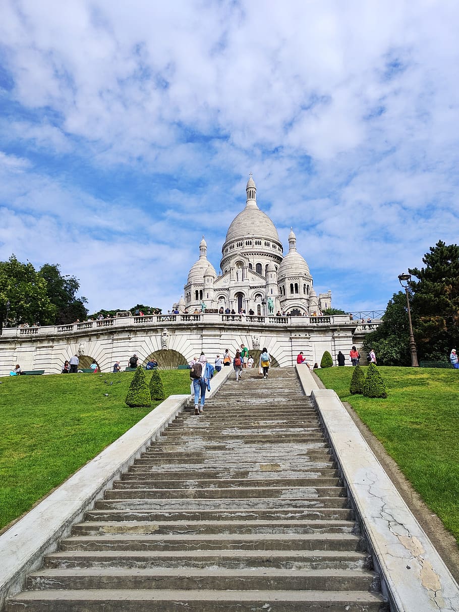 paris, heritage, monument, basilica, france, sacré-coeur, sacred heart HD wallpaper