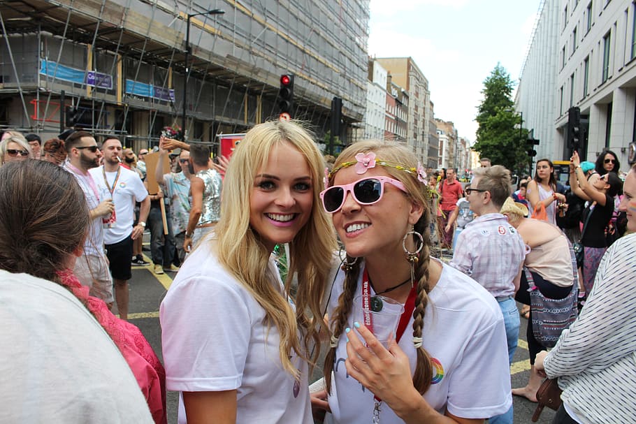 Lgbt, London, England, people, crowd, group Of People, editorial, HD wallpaper