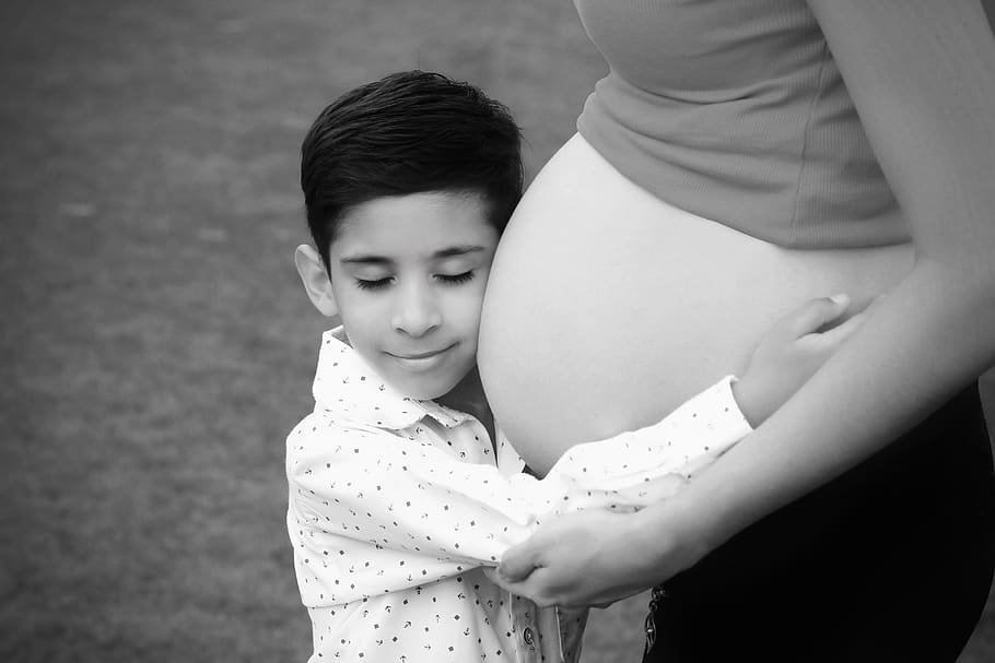 pregnancy, family, child, barriga, mother, women, pregnant, HD wallpaper