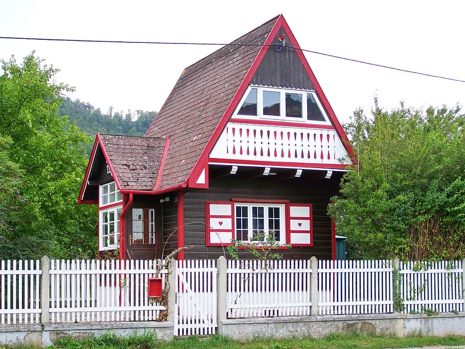 chalet, holiday home, little house, architecture, built structure