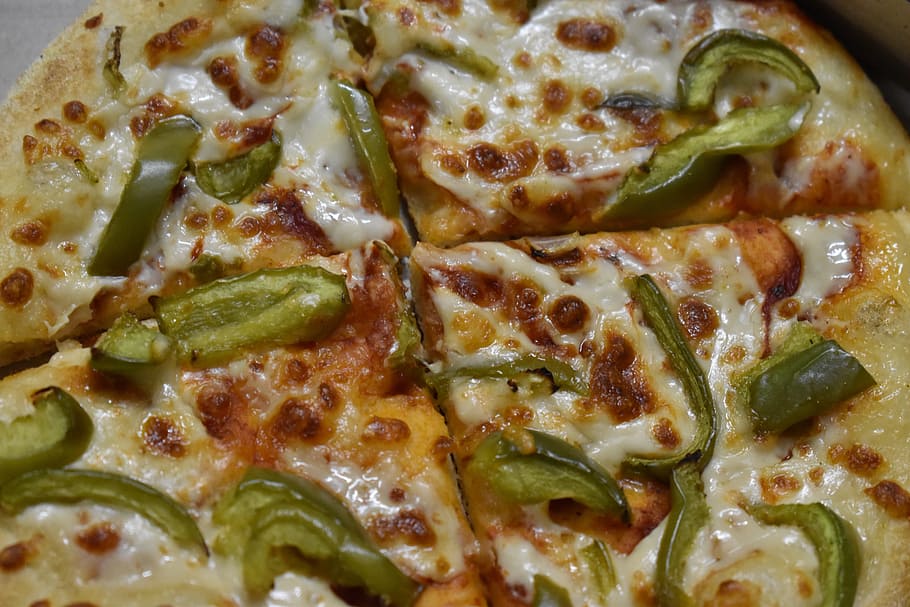 pizza, craving, vegetable pizza, food and drink, indoors, dairy product HD wallpaper