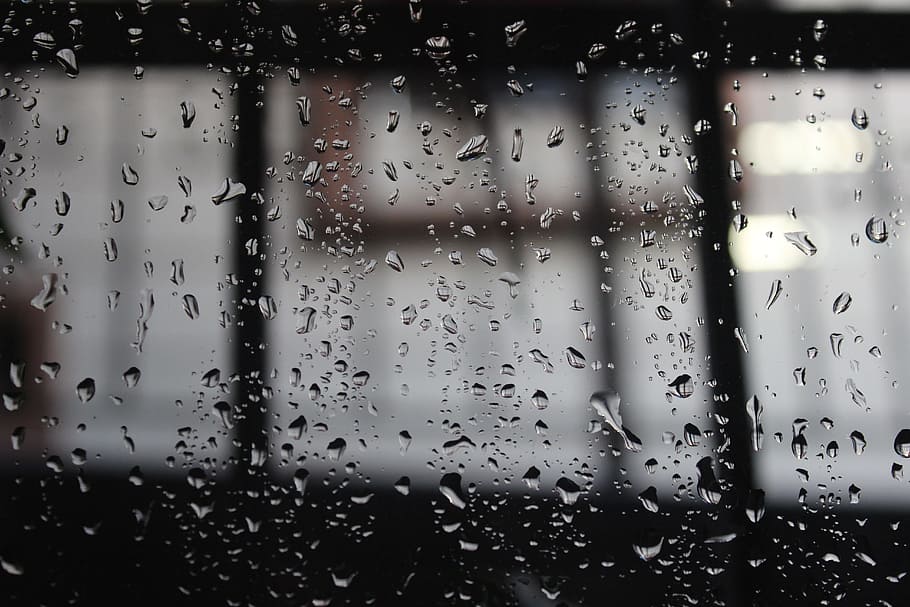 water on glass panel, rain, drop, background, istanbul, turkey HD wallpaper