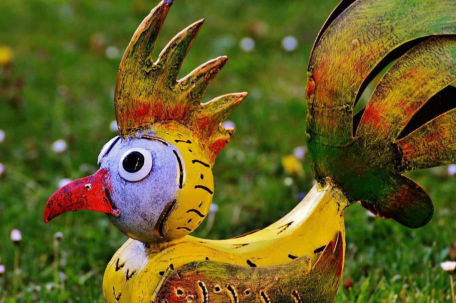 bird, sheet, deco, decoration, outdoor, artwork, figure, garden HD wallpaper