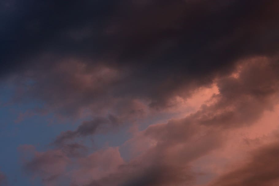 sky, clouds, forward, cloud - sky, beauty in nature, cloudscape HD wallpaper