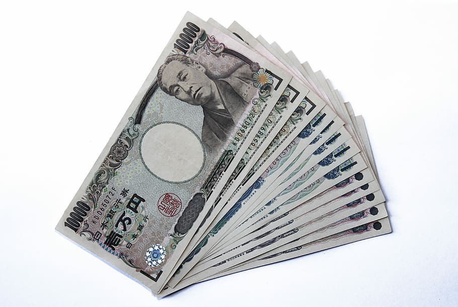 1000 Chinese yuan banknotes, Yen, Japanese, Money, Currency, japanese money, HD wallpaper