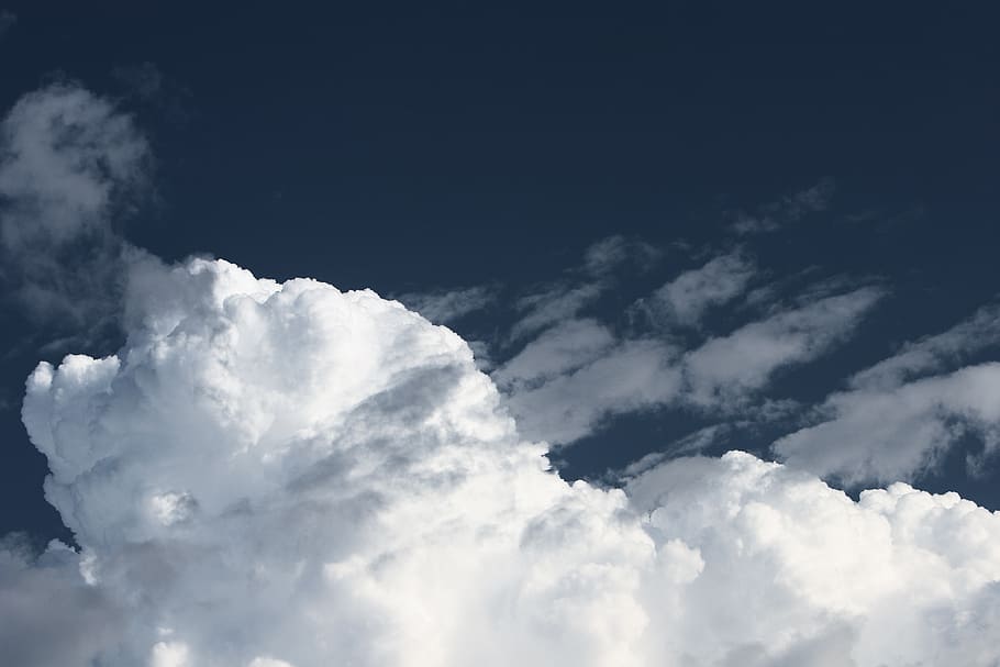cloud, sky, weather, nature, blue, white, day, environment HD wallpaper