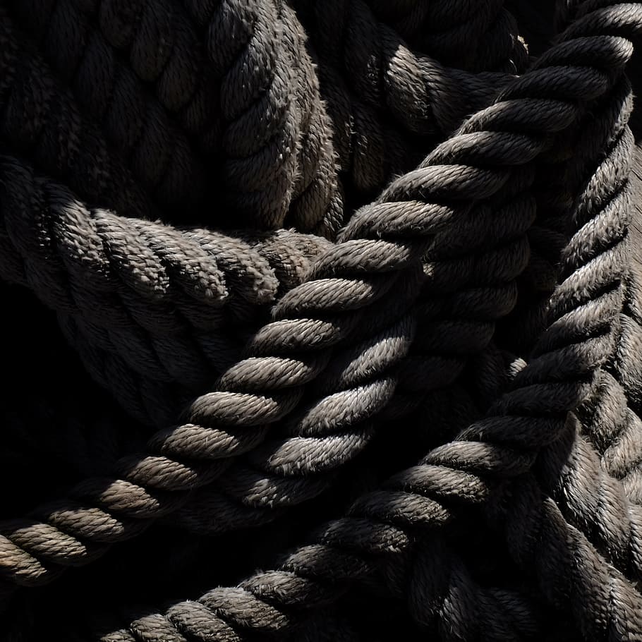 rope, node, bandaged, nautical, marine, water, summer, port HD wallpaper