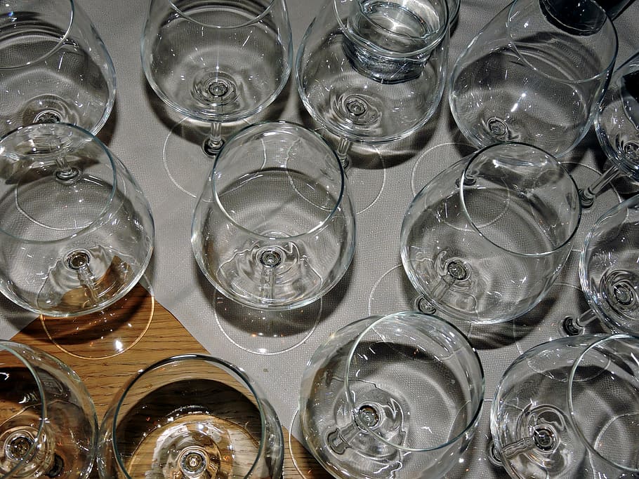 glass, transparent, cloth, empty, glass - material, indoors HD wallpaper