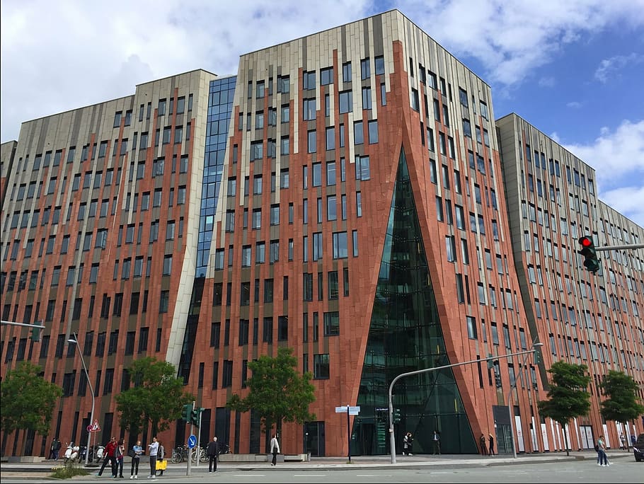 building, architecture, unusual, interesting, hafenstadt hamburg HD wallpaper