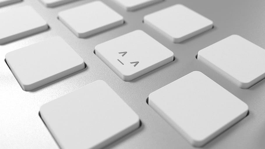 Simple, Computer Graphics, Keyboard, emoticons, metal, computer key HD wallpaper