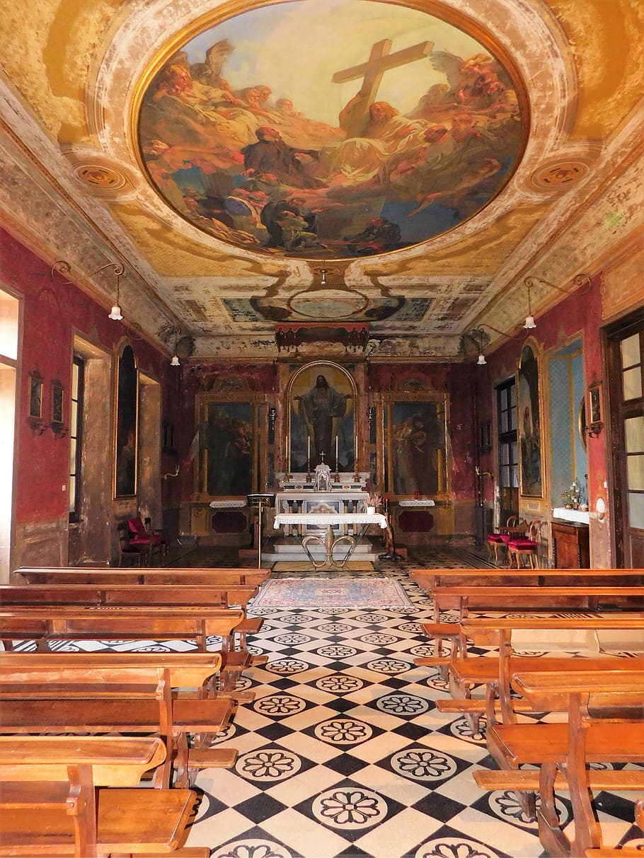 Genoa, the parish of jesus the adolescent, private chapel, of the barnabite fathers, HD wallpaper