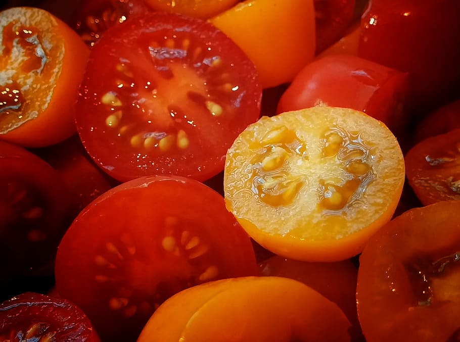 tomato, tomatoes, cherry tomato, cherry tomatoes, red, fruit HD wallpaper